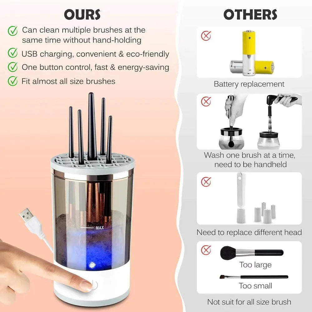 QuickClean Makeup Brush Enhancer